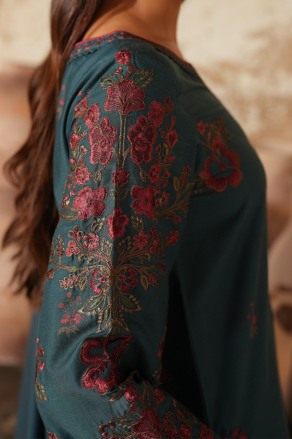 IPF-01 Embroidered Printed Linen