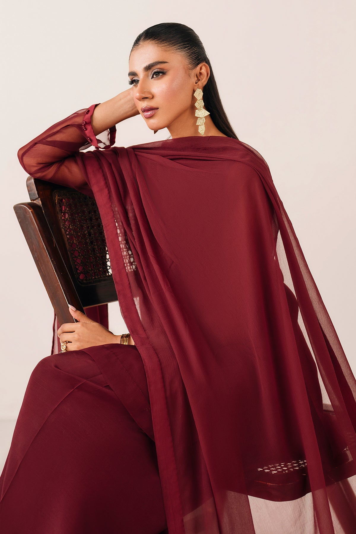 PLAIN CHIFFON DUPATTA 63