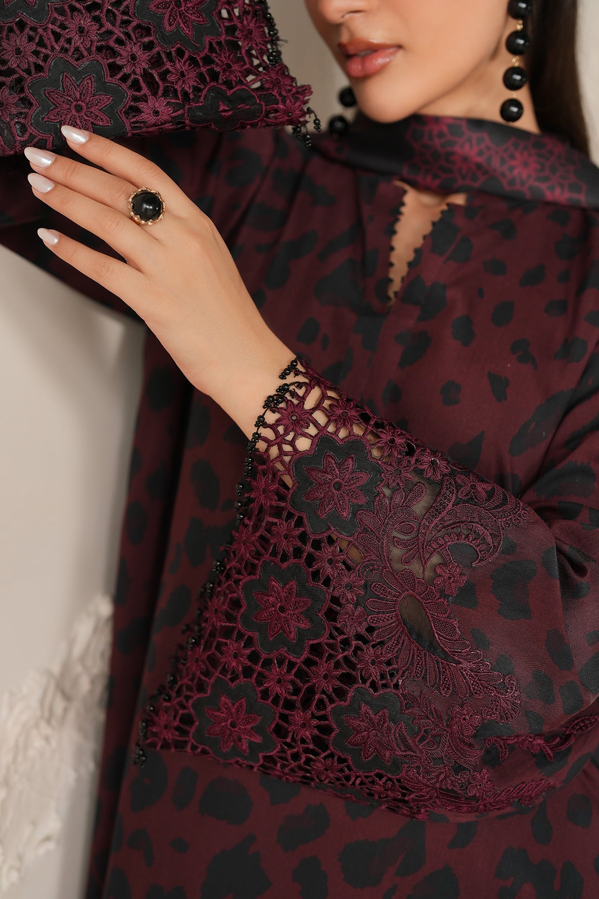 PRINTED VISCOSE SILK SF-4307