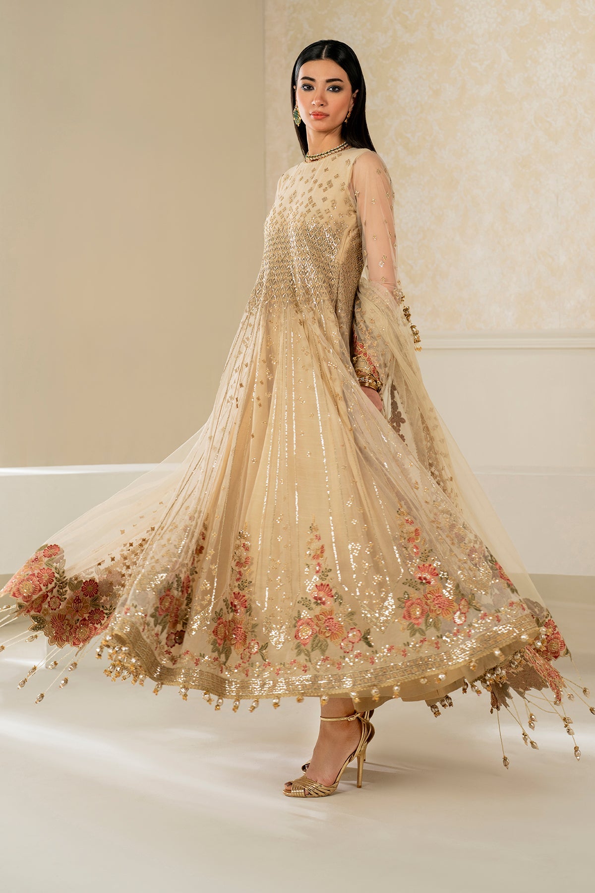 EMBROIDERED NET SF-4159