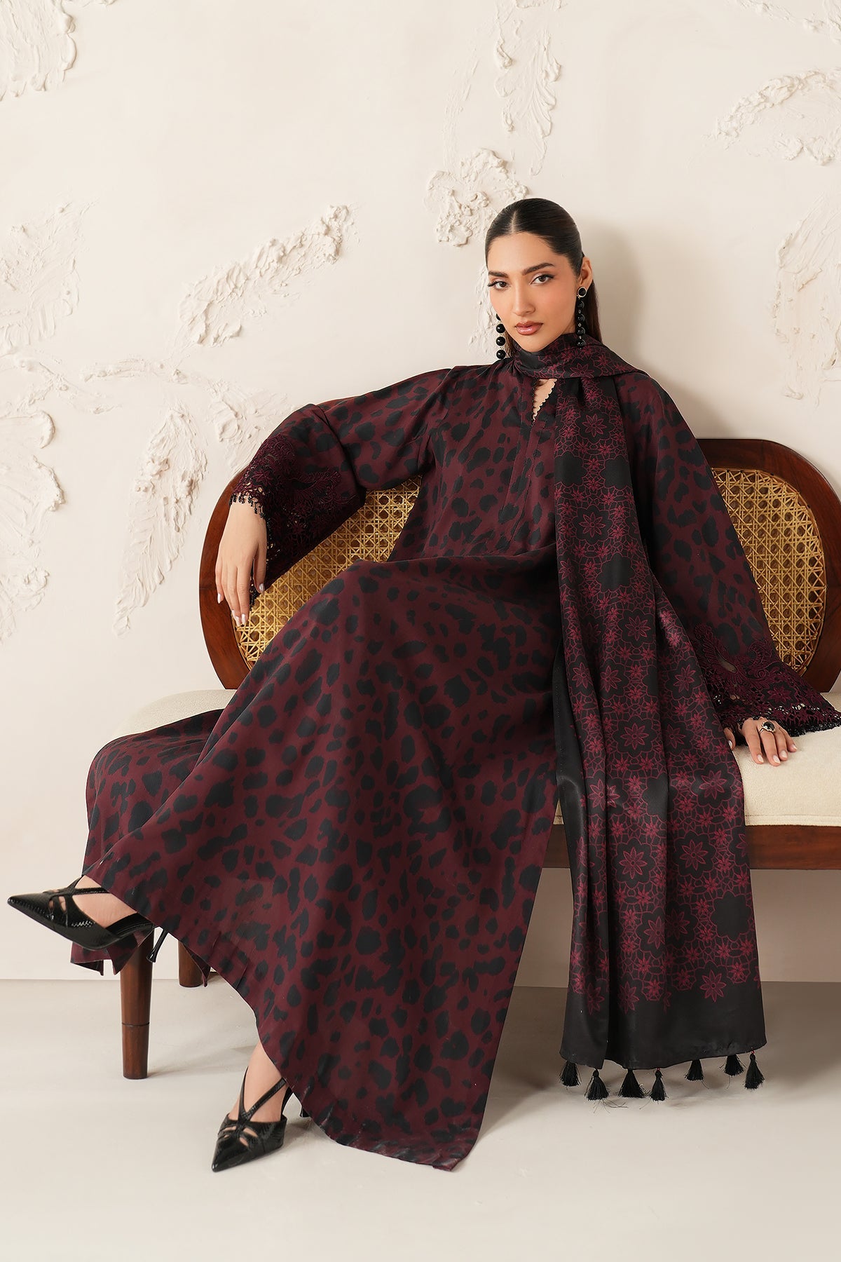 PRINTED VISCOSE SILK UF-4307