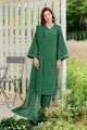 3 Piece Embroidered Raw Silk Suit