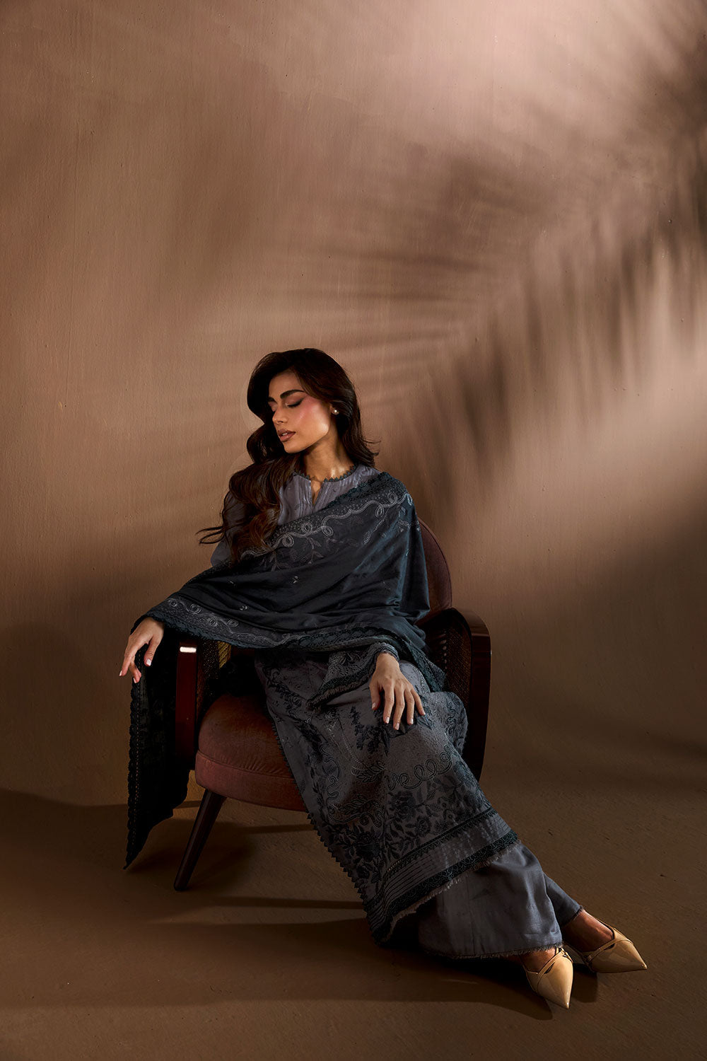 Design 5B Winter Shawl 2025 Unstitched