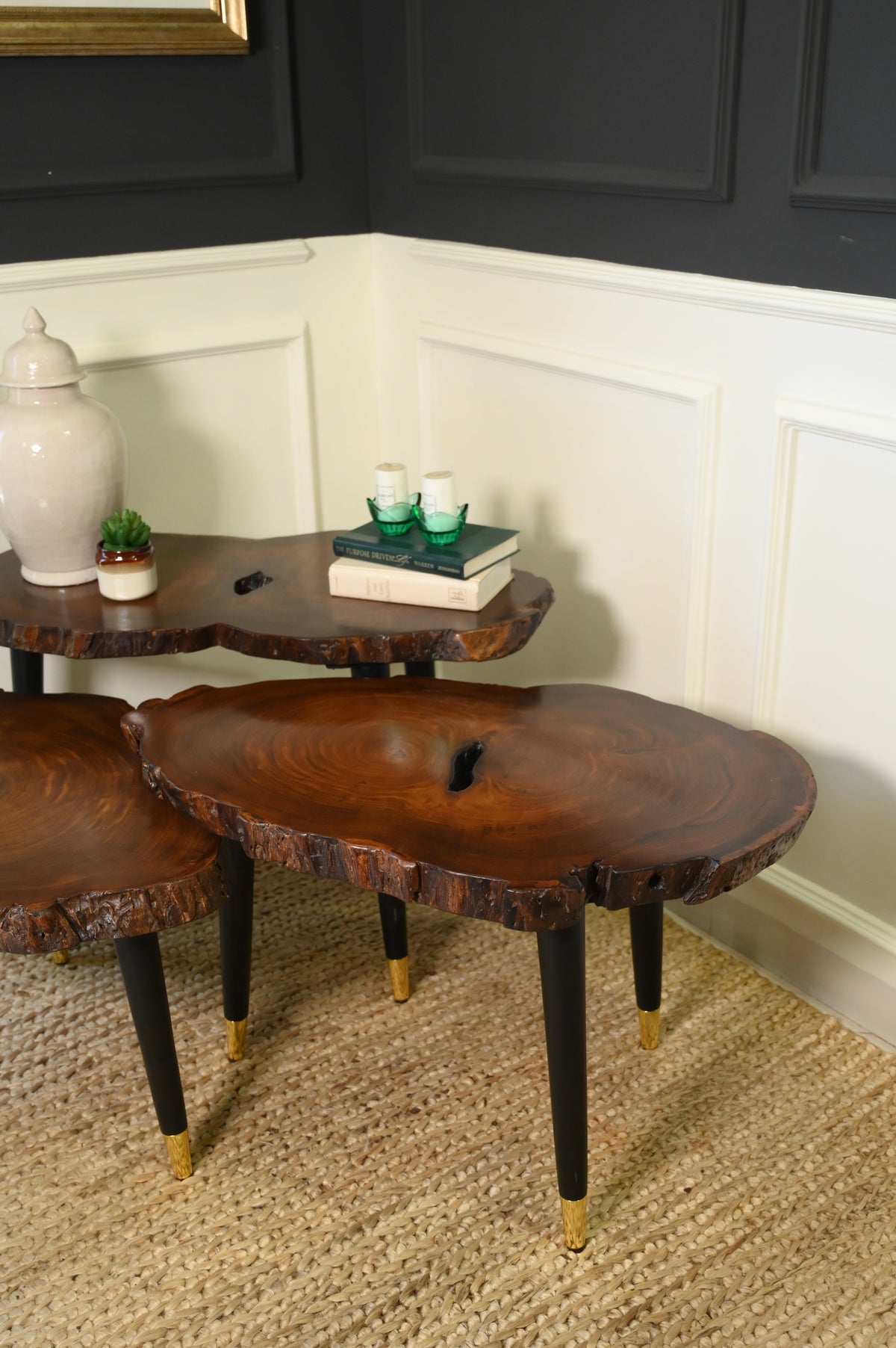 Sheesham Centre Table Set of 3