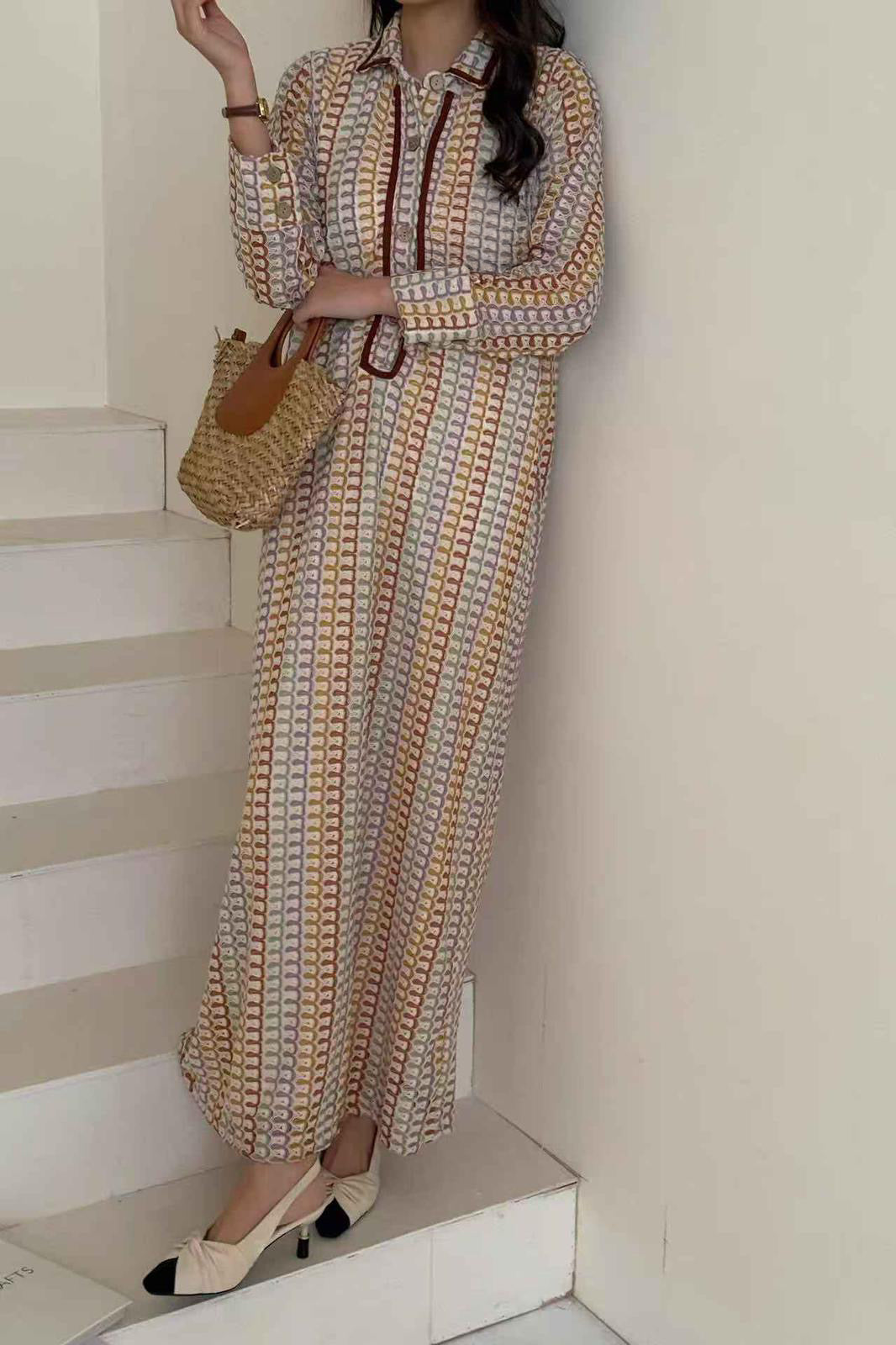 Bodrum Maxi Crochet Dress