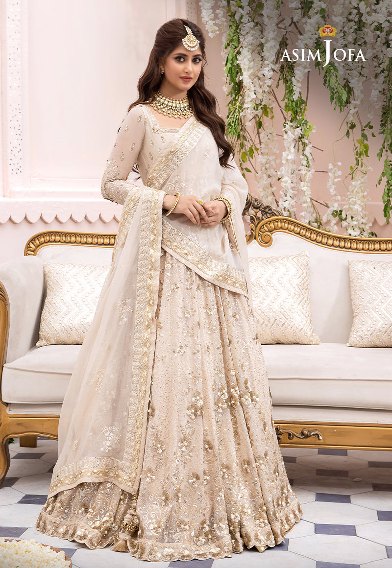 AJCCD-02 EMBROIDERED CHIFFON STITCHED 3 PCS