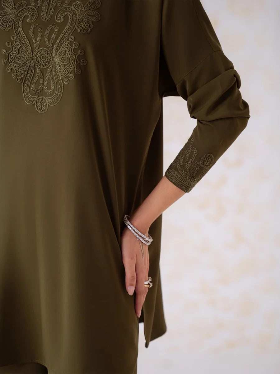 Emile Moss Green Set