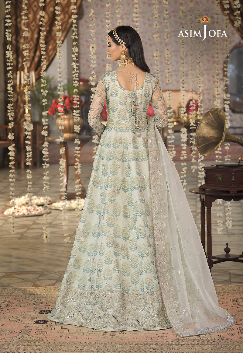 AJR-04 EMBROIDERED ORGANZA 3 PCS