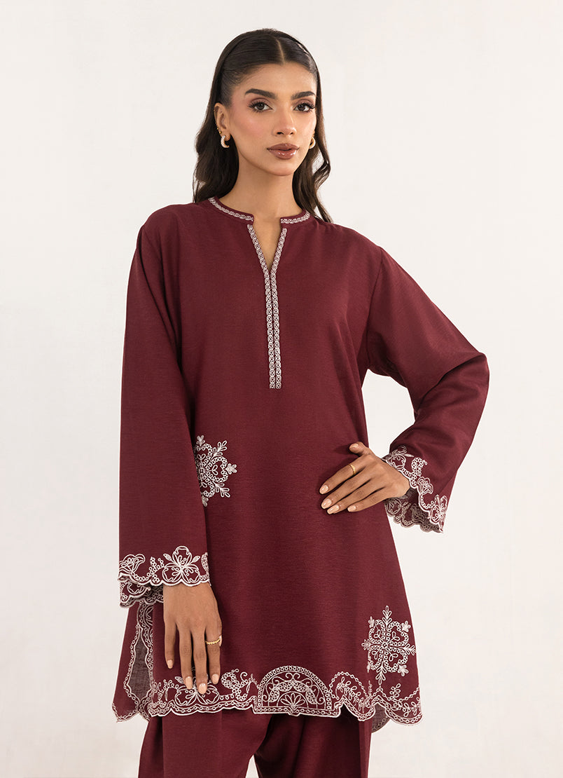 Embroidered CO-ORD Set - 16534251415020