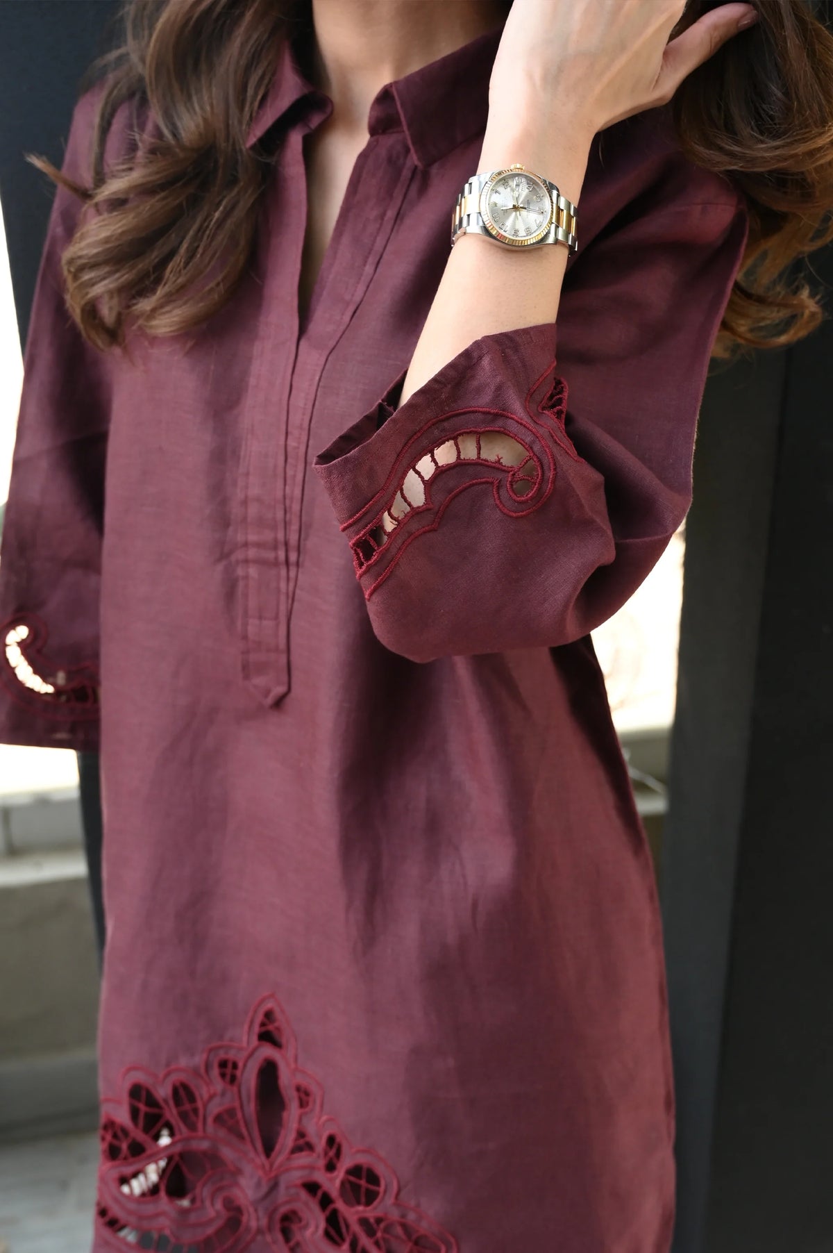 Burgundy Amaani Set