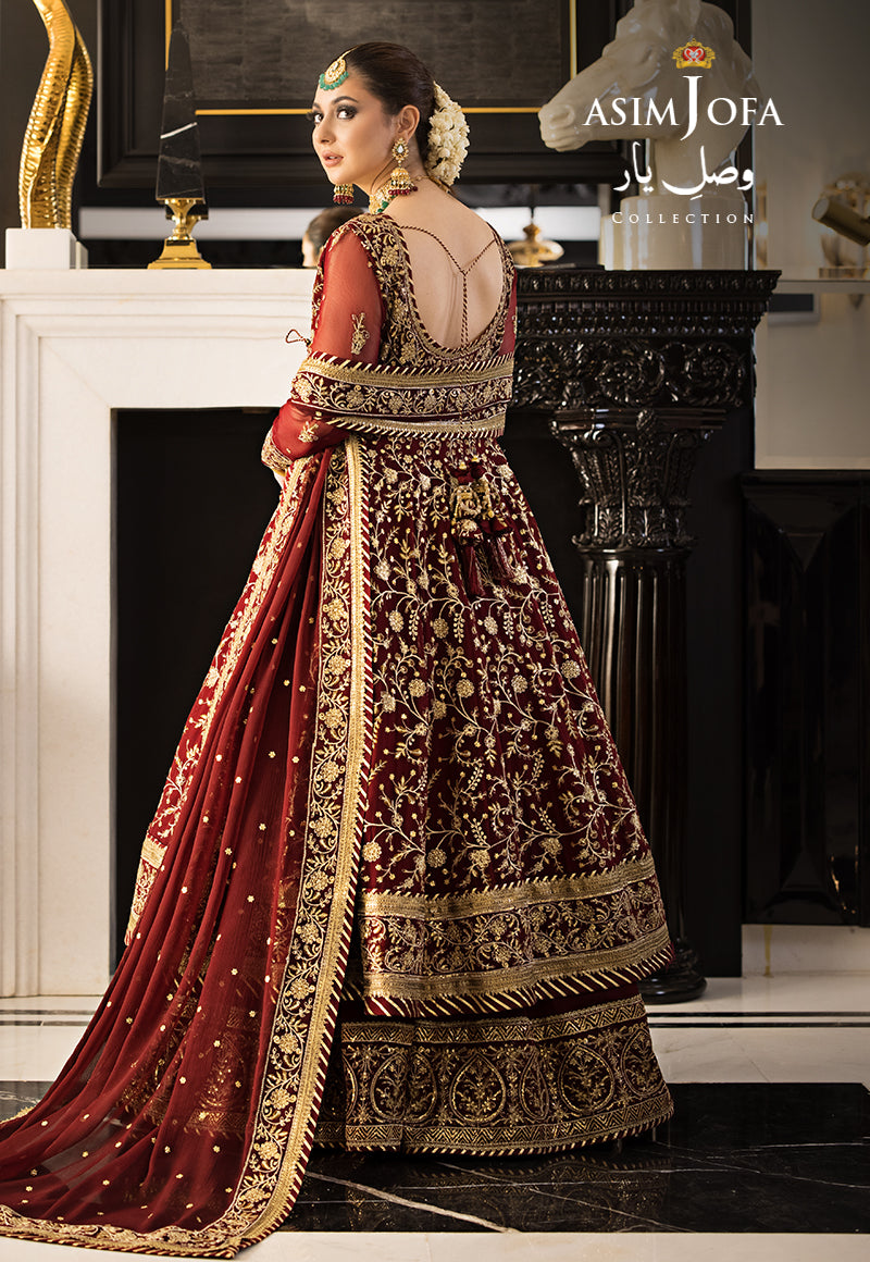 AJVY-03 DESIGNERS STITCHED EMBROIDERED CHIFFON 3 PCS