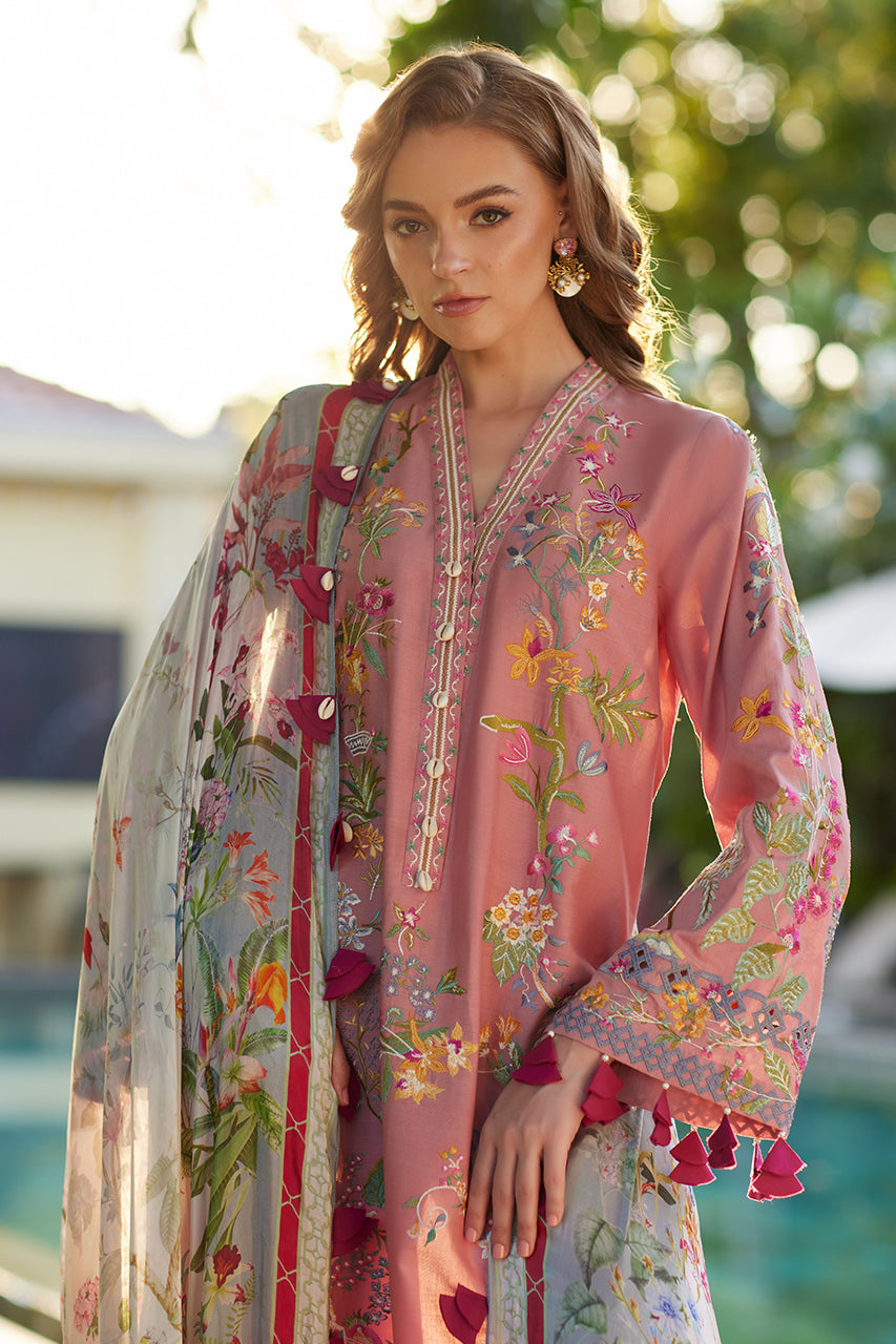 Floral Maze Chaddar