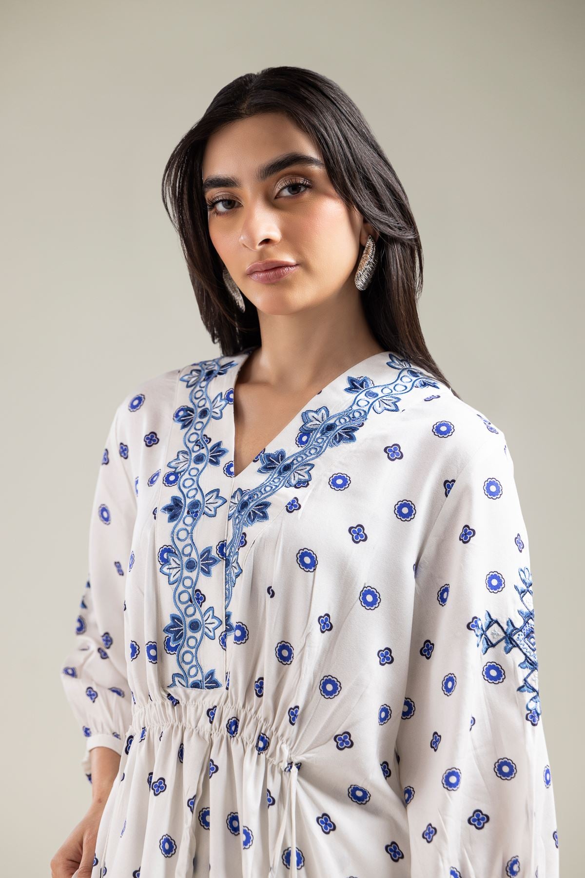 Short White Blouse