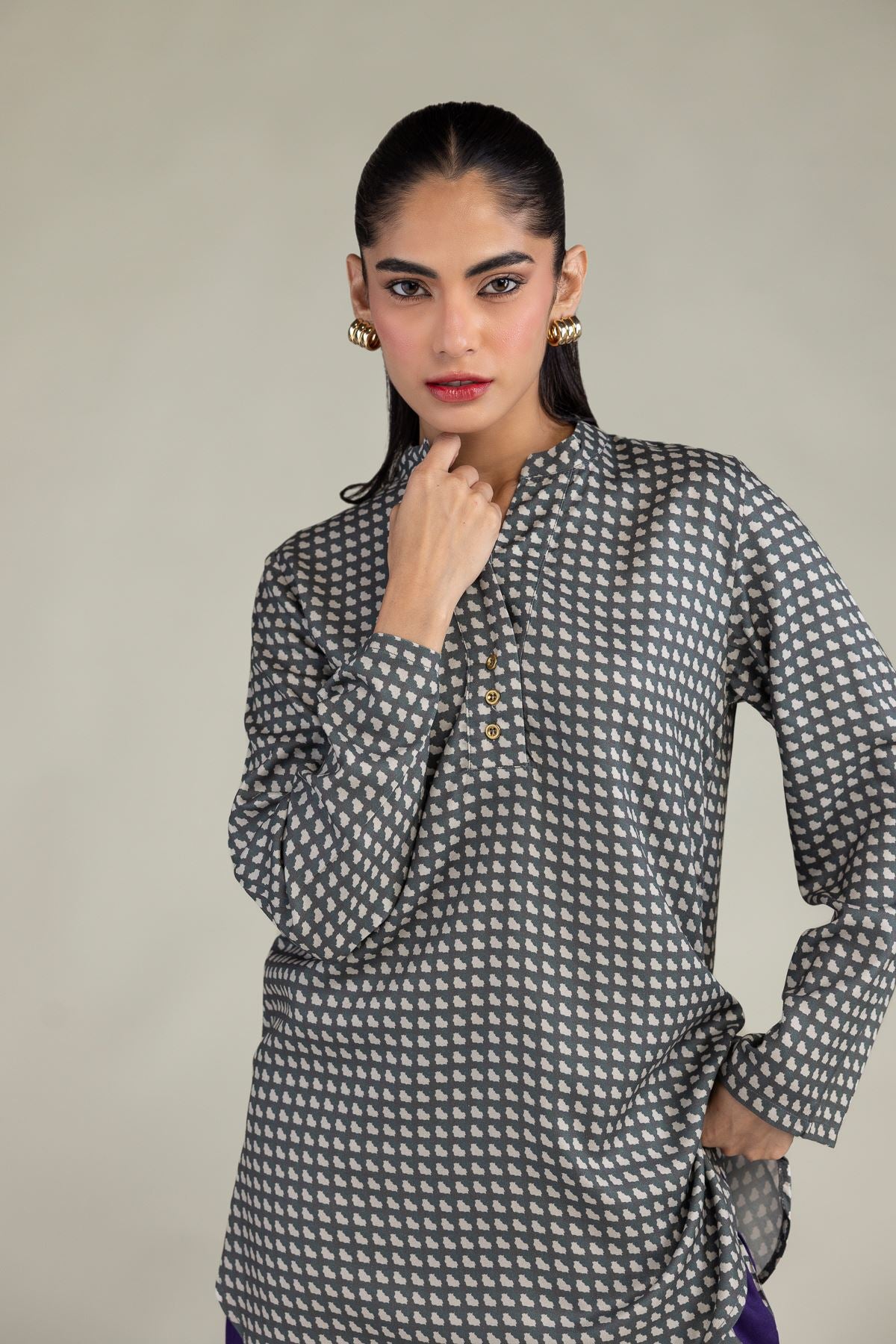 Short Viscose Shirt