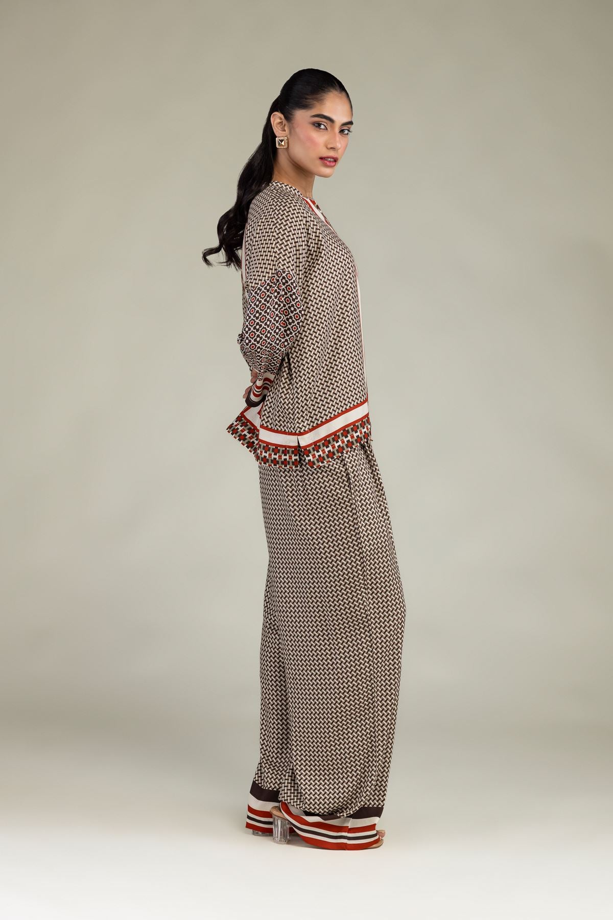 Viscose Crepe Trousers
