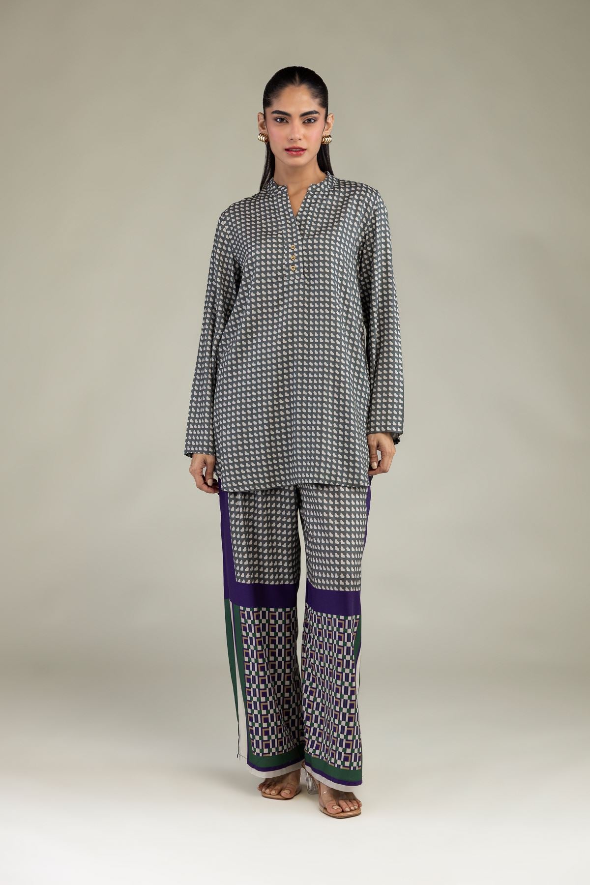 Viscose Crepe Trousers