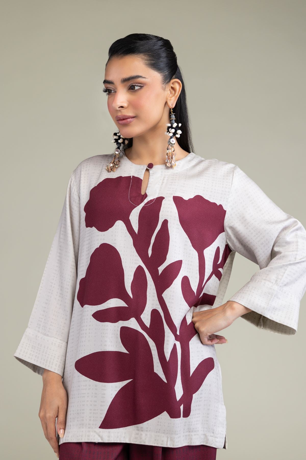 Floral Viscose Shirt