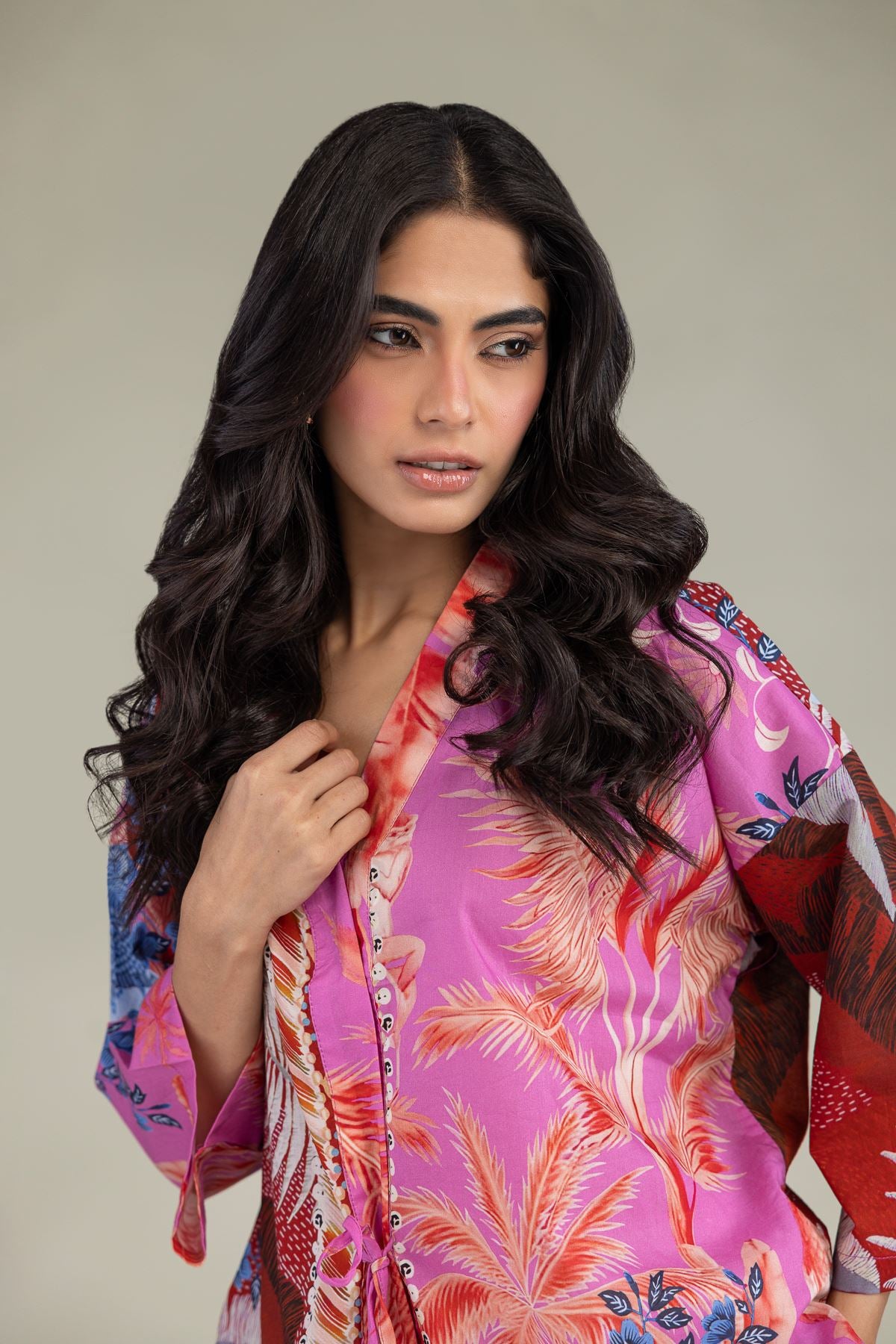 Floral Cambric Tunic