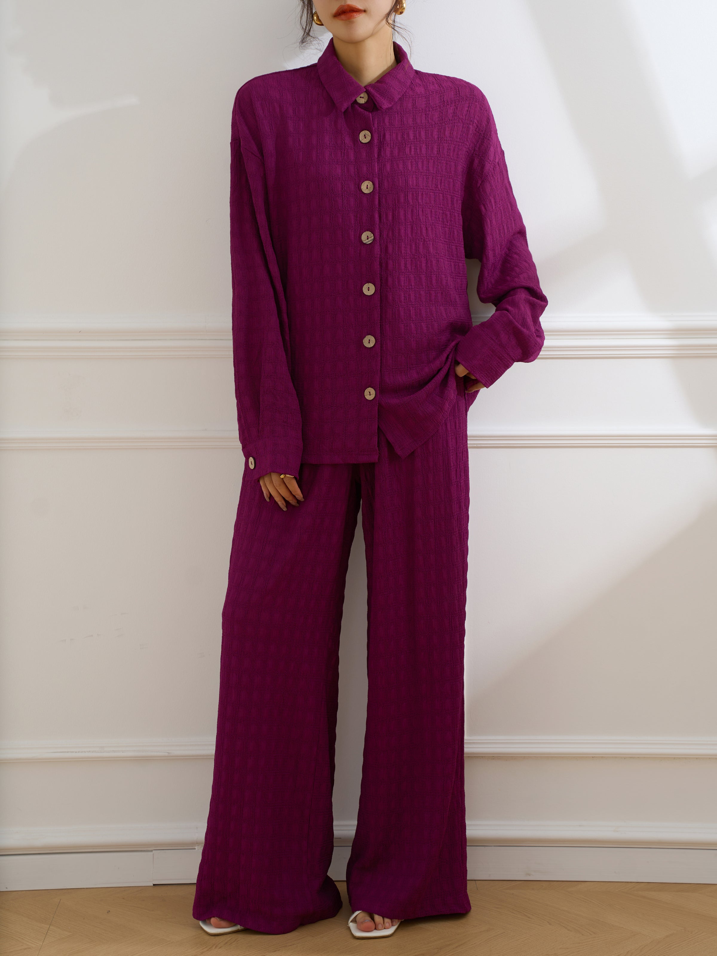 Tavira Textured Summer Suit