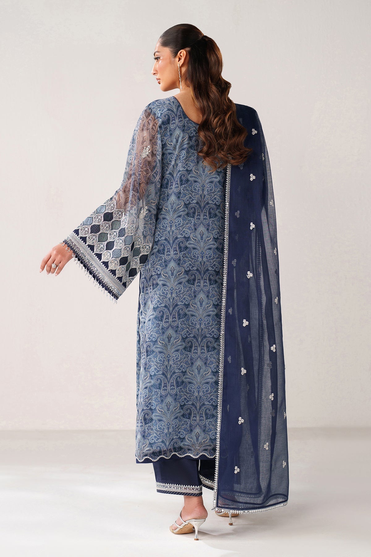 EMBROIDERED CHIFFON SF-4387