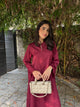 Burgundy Carlo Set