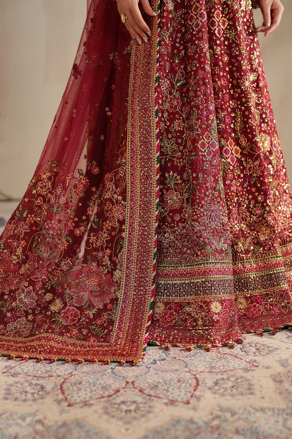 EMBROIDERED NET SF-4370