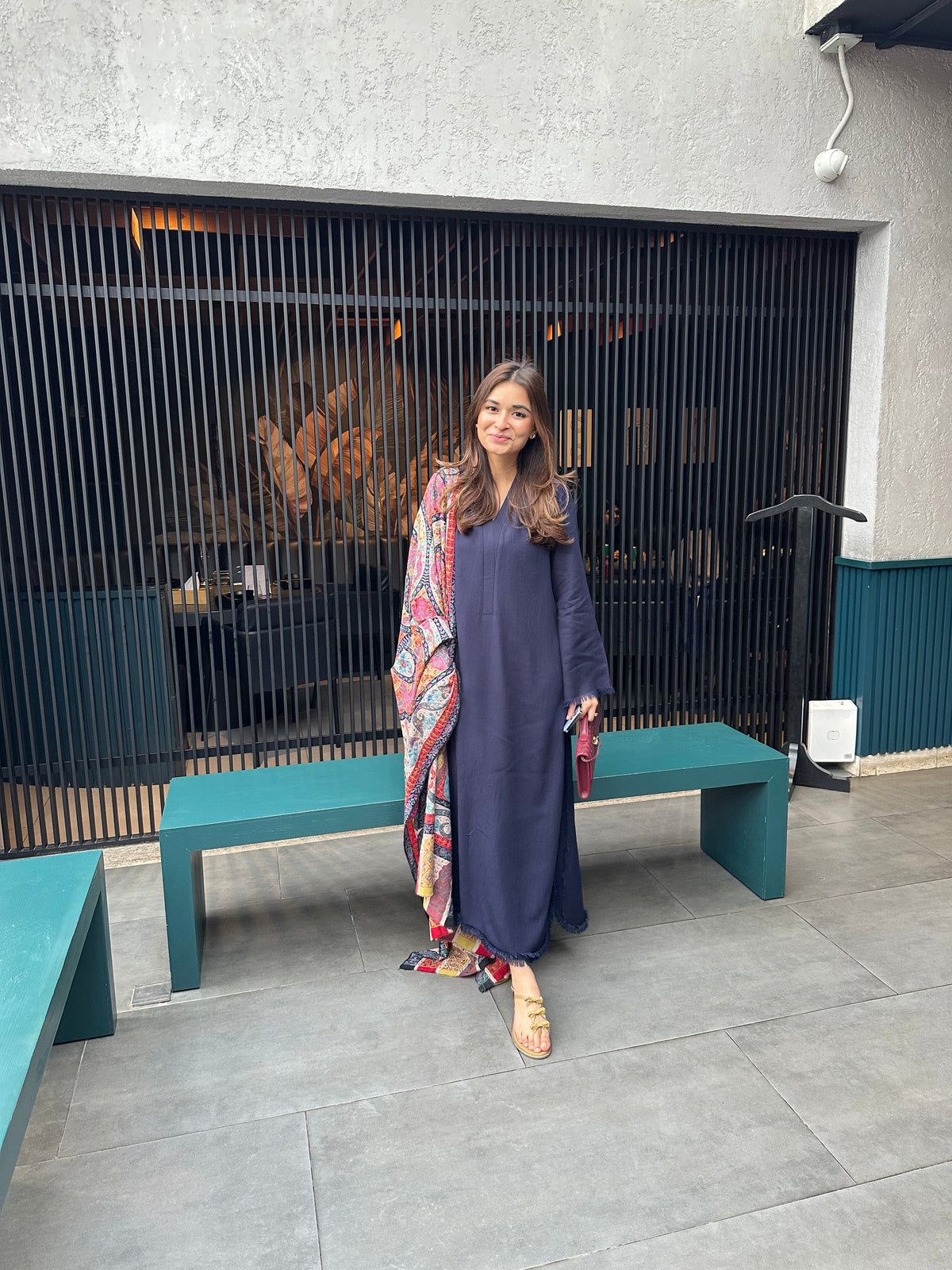 Navy Dhaaga Set