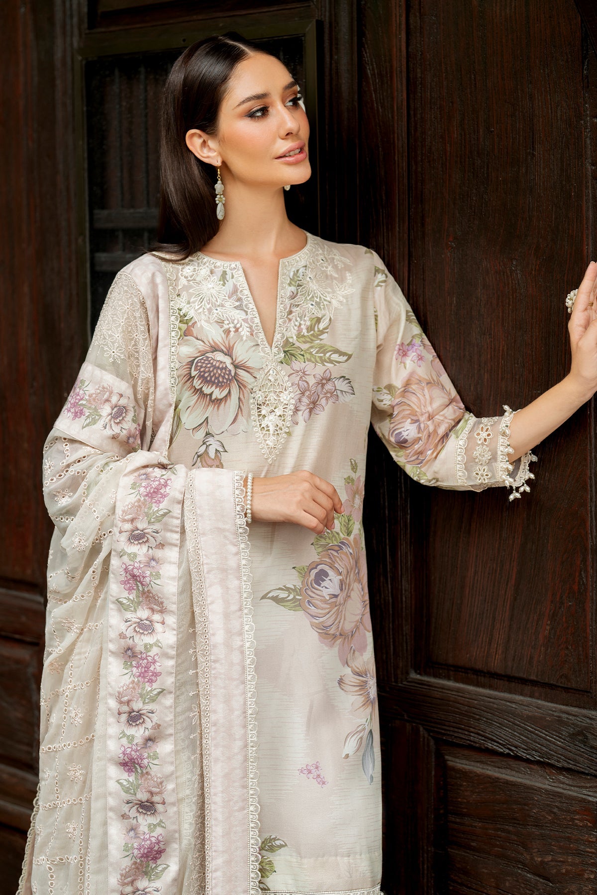 EMBROIDERED LAWN SF-4270