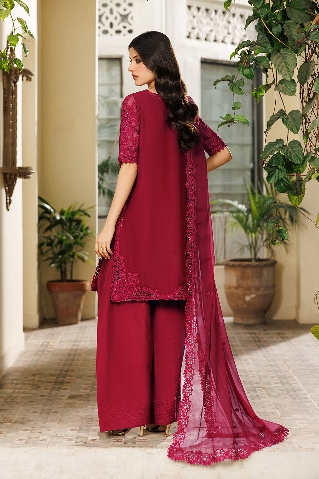 CC-97 Embroidered Chiffon - CC-97-EMBROIDERED-CHIFFON
