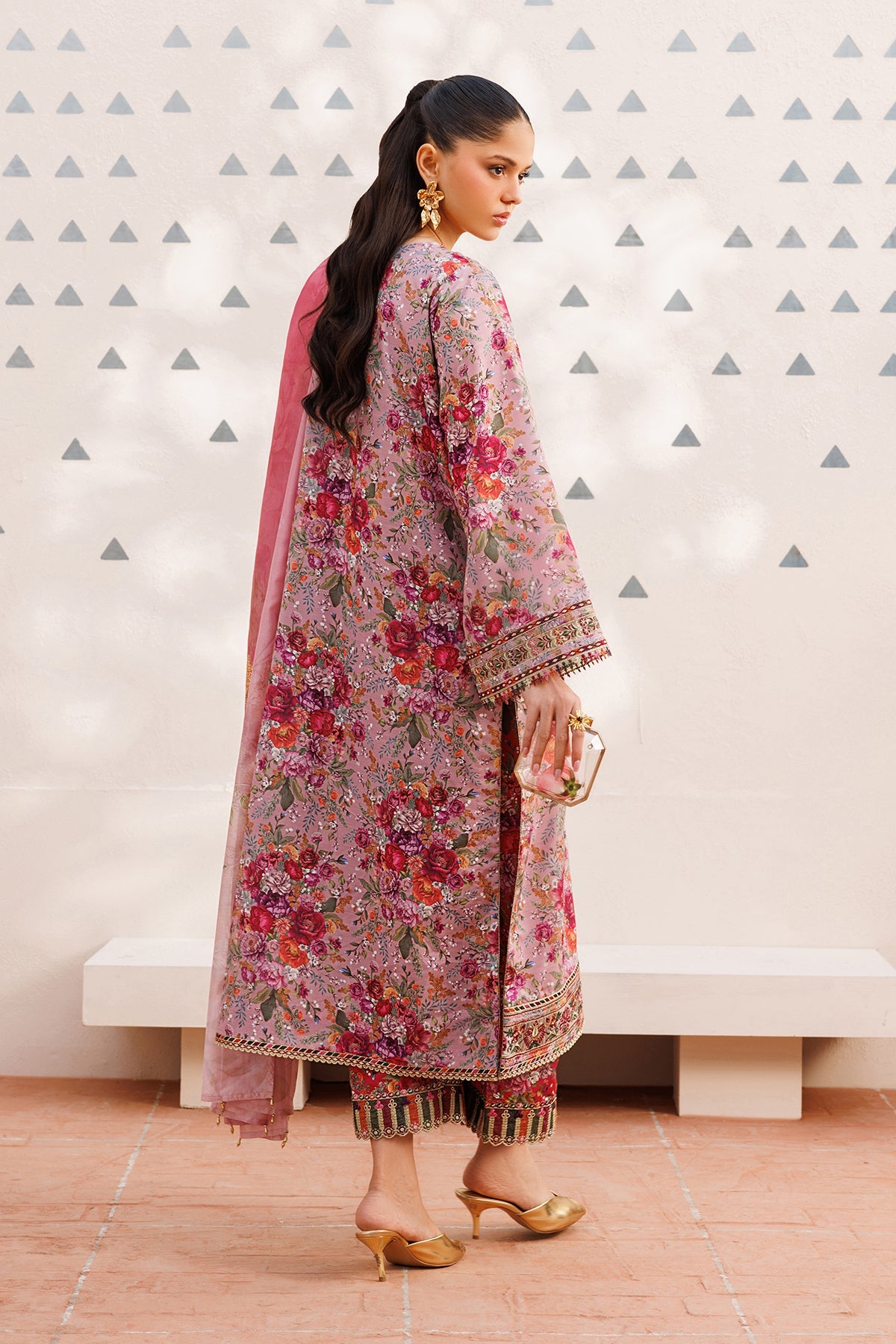 EMBROIDERED LAWN SF-4398