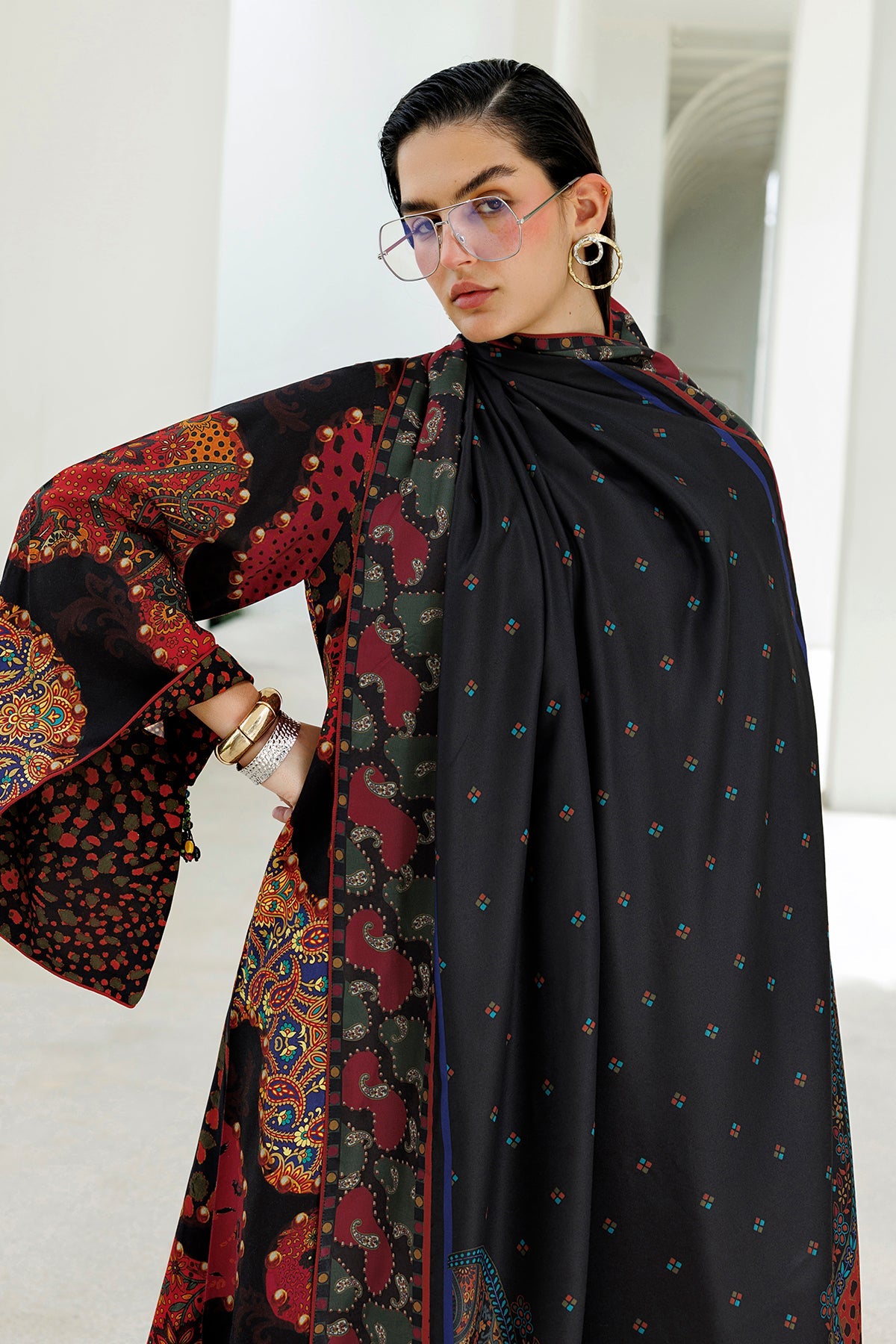 DIGITAL PRINTED VISCOSE UF-4566