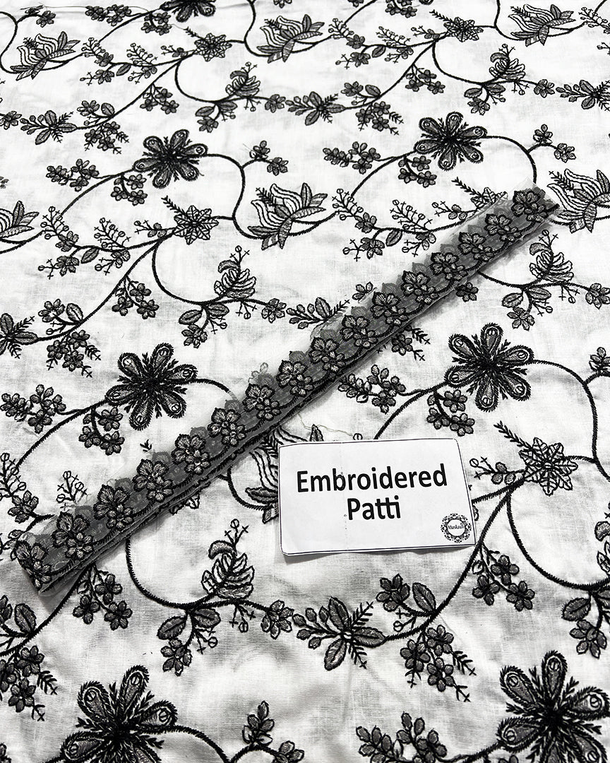 Faiza Saqlain – Jehona Style (White & Black)