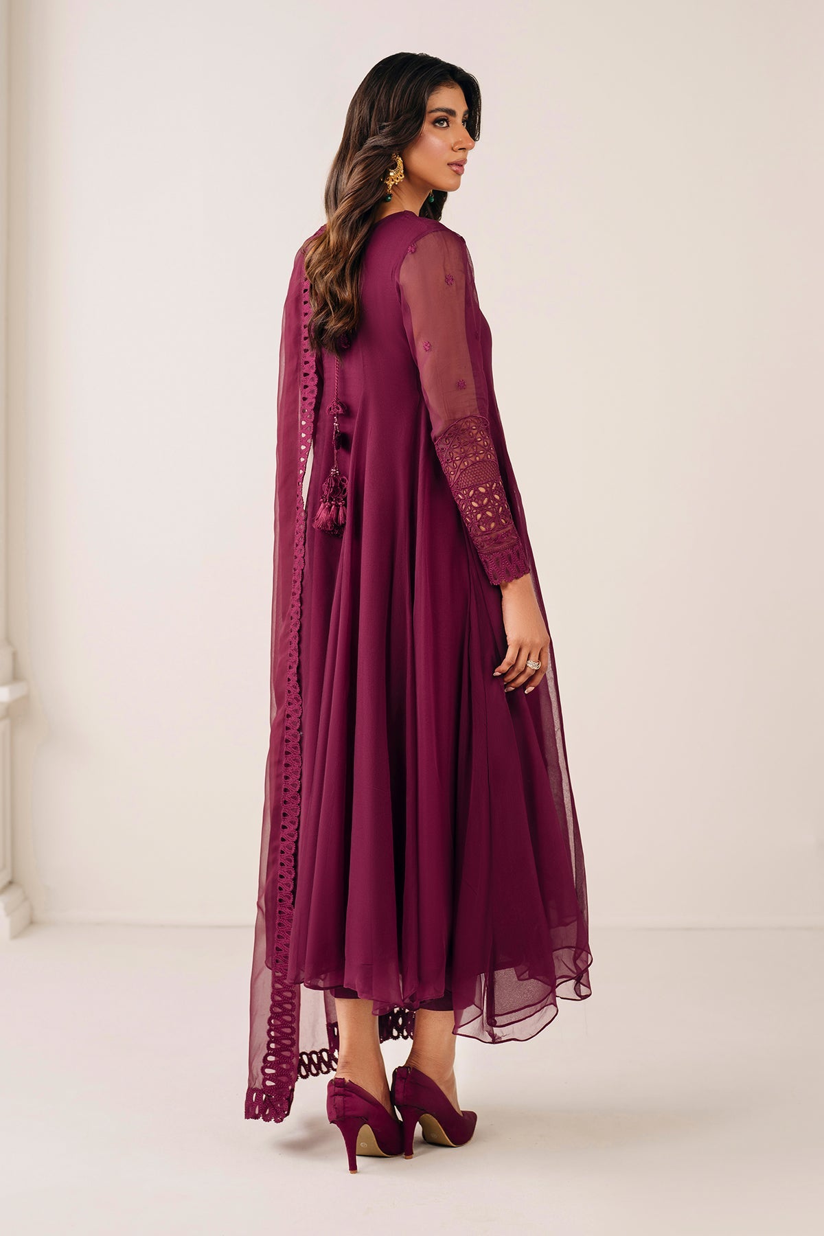 EMBROIDERED CHIFFON DUPATTA 65