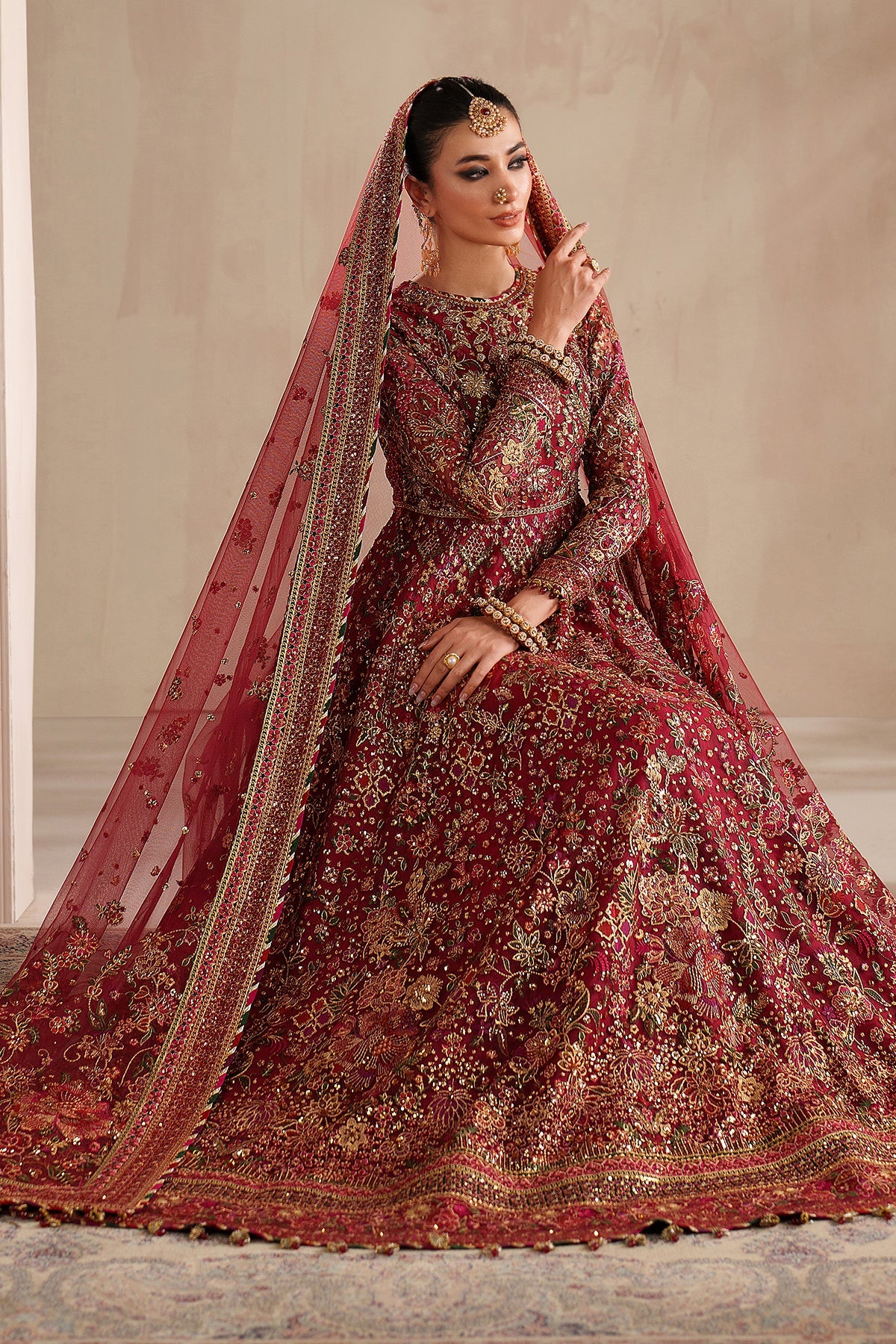 EMBROIDERED NET UF-4370