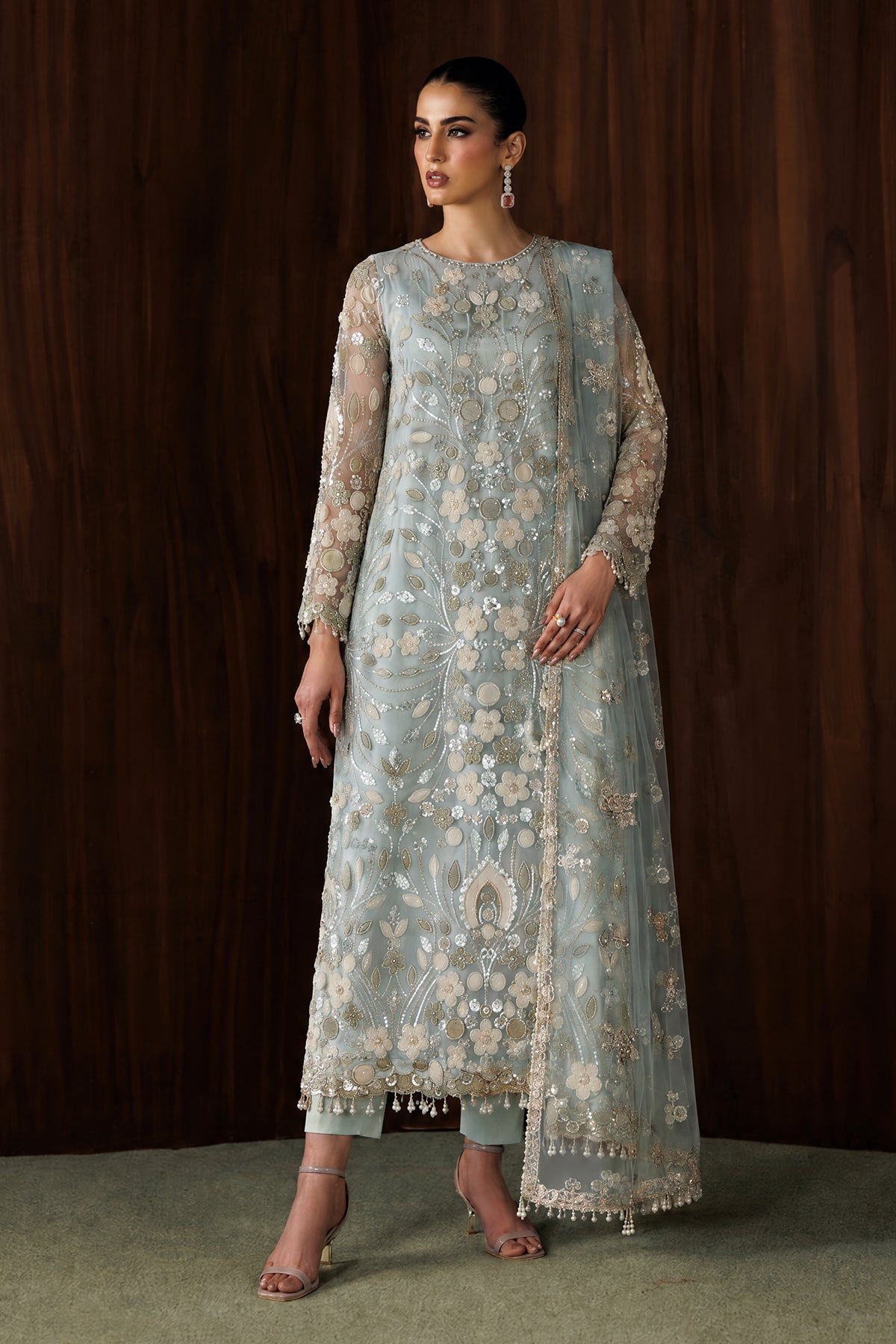 EMBELLISHED NET UF-4640