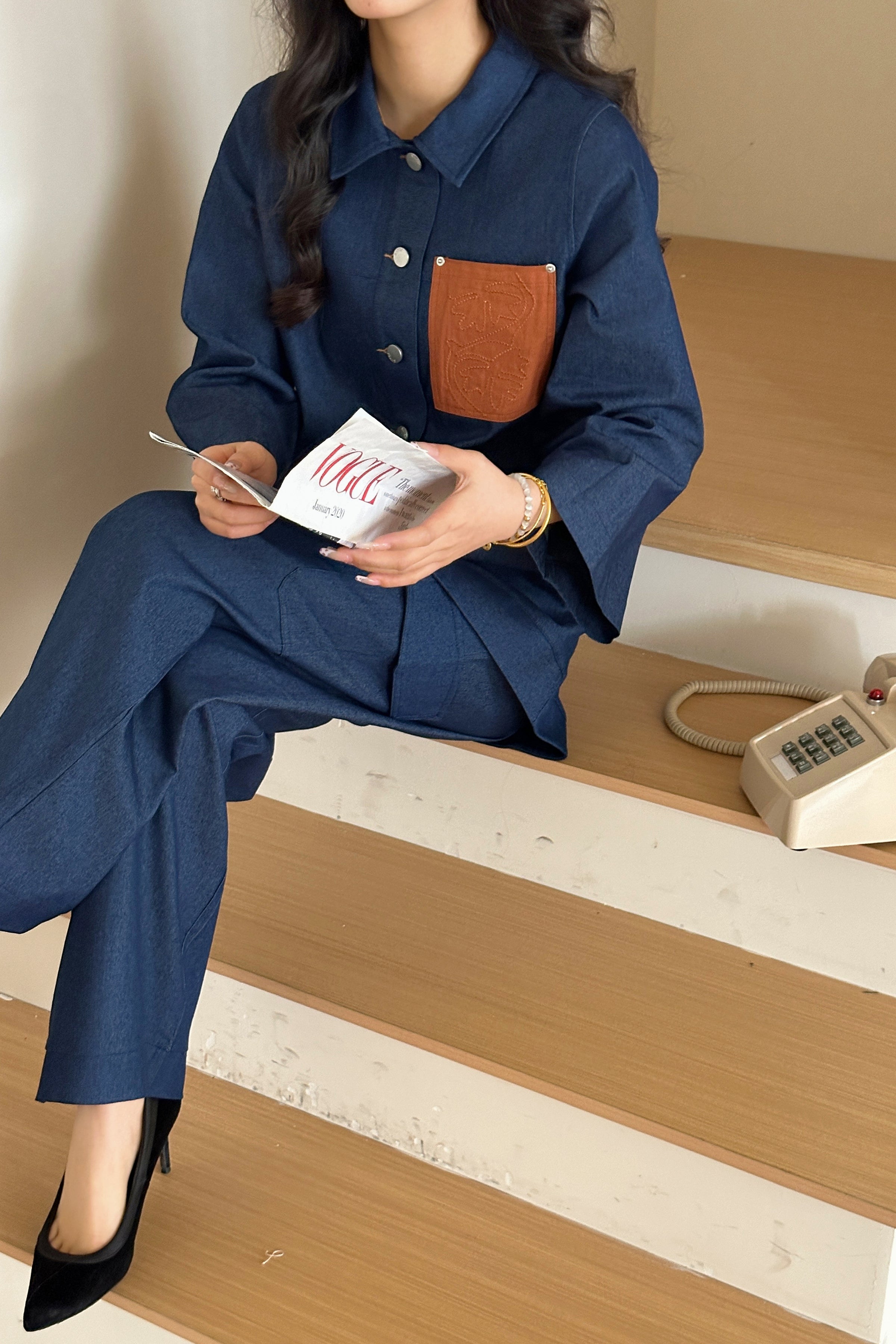 Lima Two Piece Pocket Suit