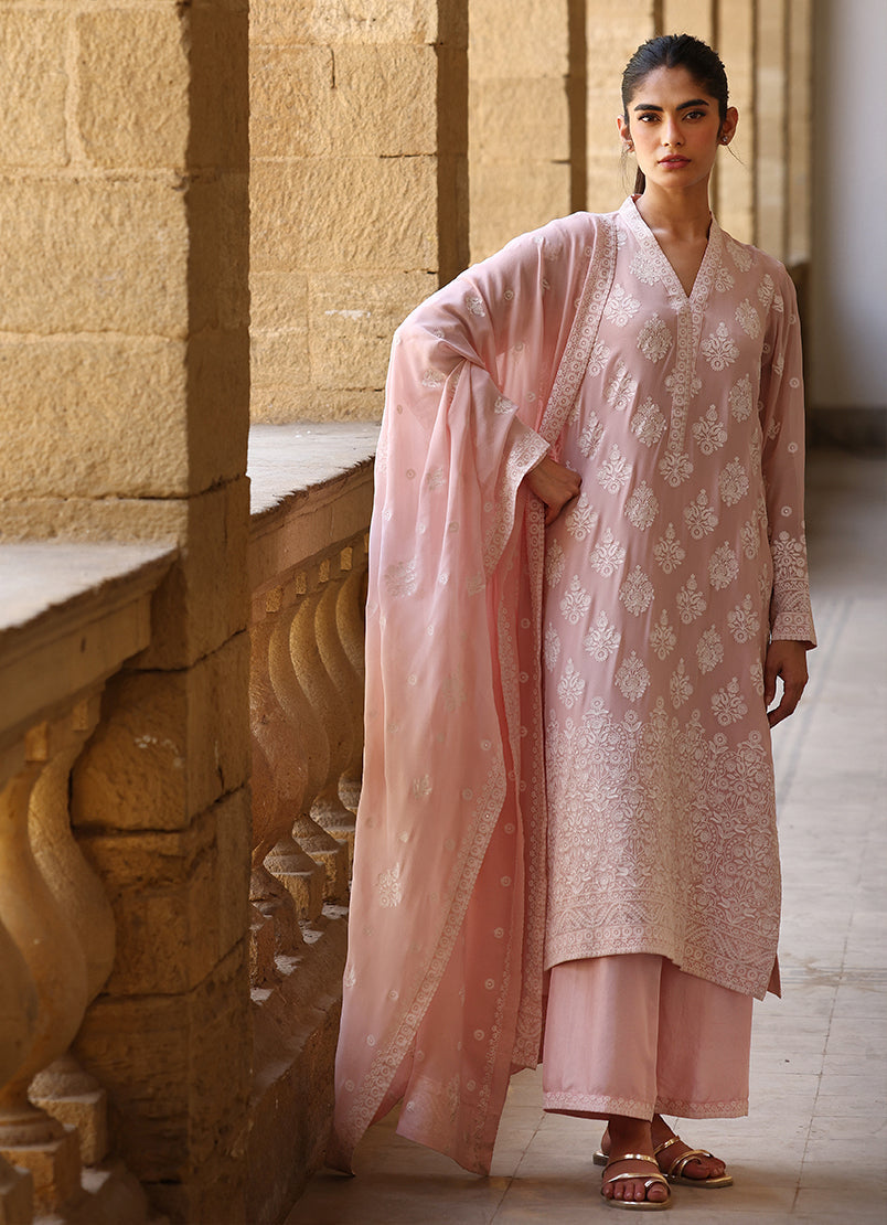 3 PC Embroidered Suit12460501421020