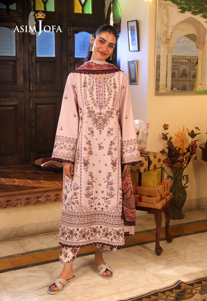 AJUBU-05 Embroidered Jacquard 3 Pcs