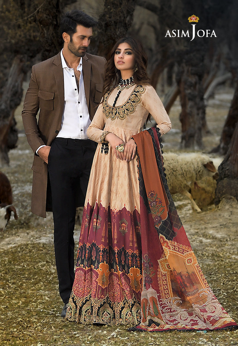 AJSL-20 EMBROIDERED LAWN 3 PCS