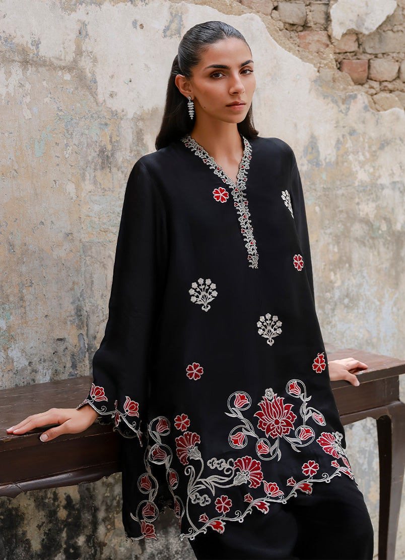 Embroidered CO-ORD Set - 17057501201040
