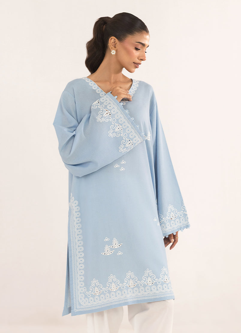 Embroidered Kurta - 16484251304020