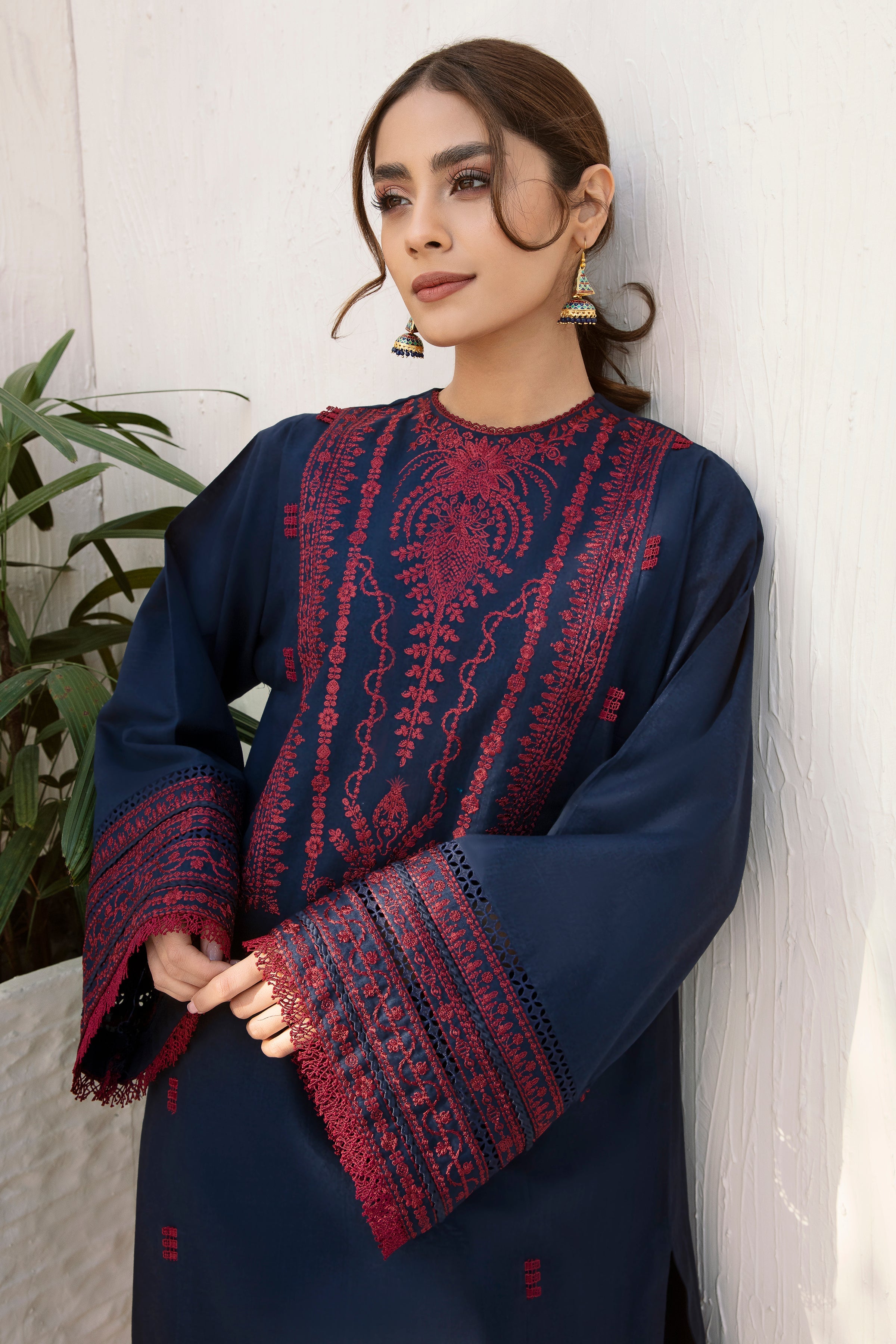 EMBROIDERED LAWN RTW-9174