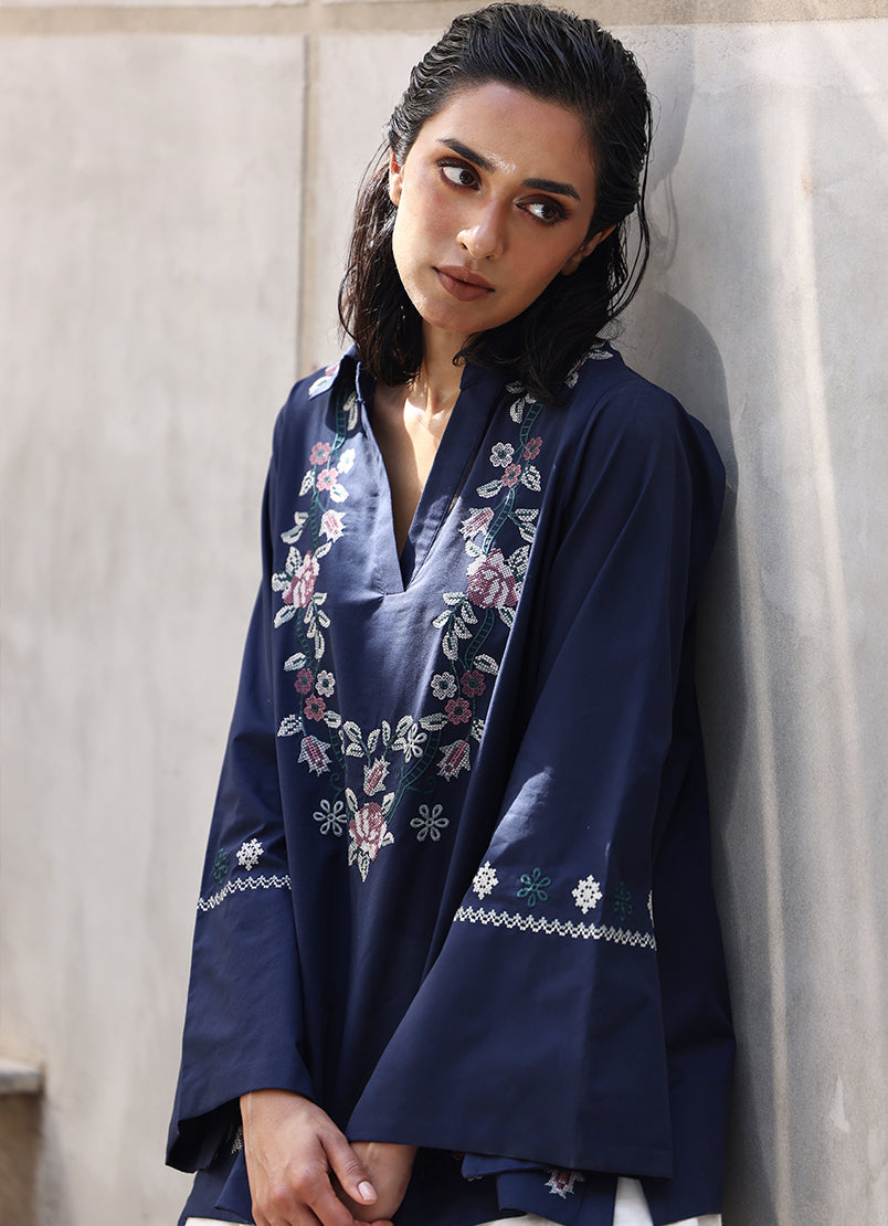 Embroidered Top