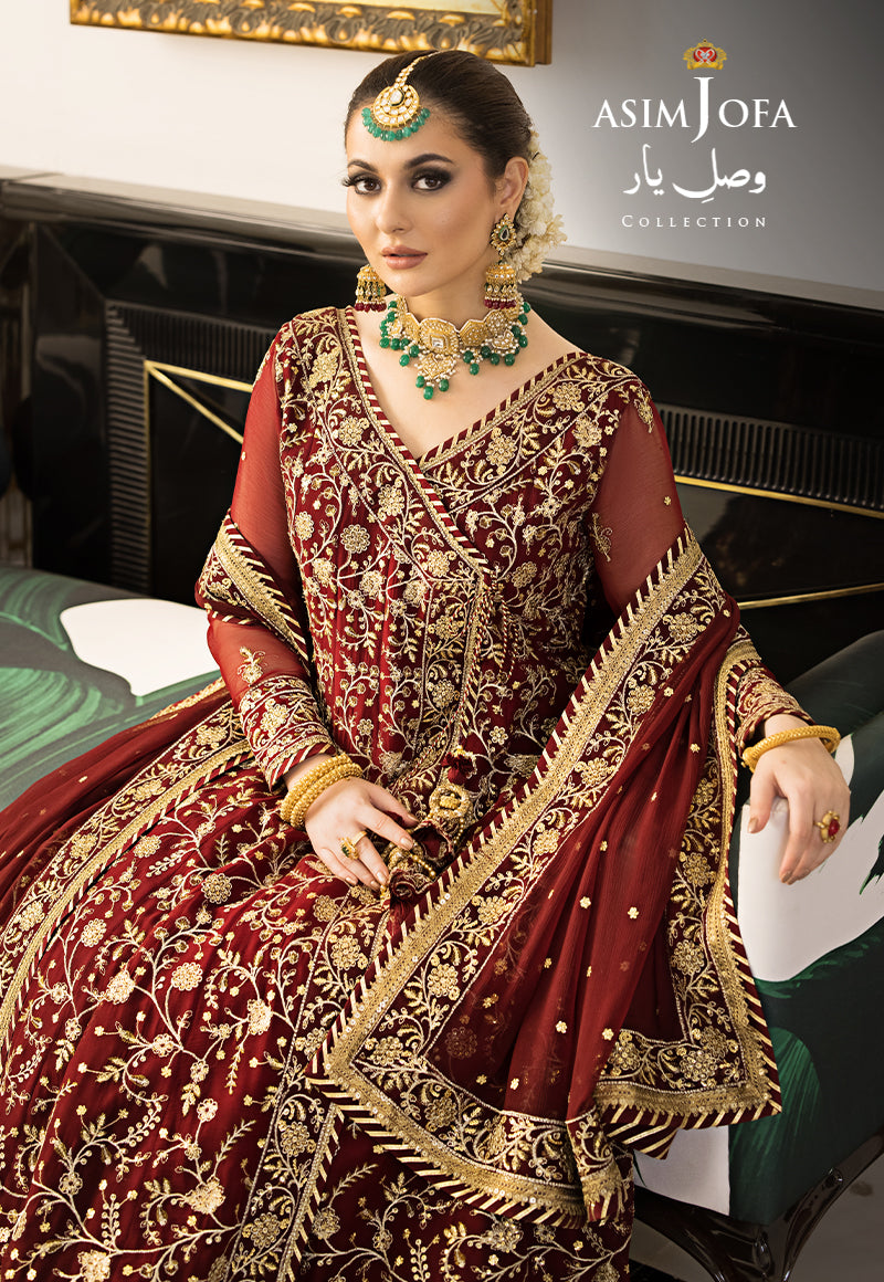 AJVY-03 DESIGNERS STITCHED EMBROIDERED CHIFFON 3 PCS