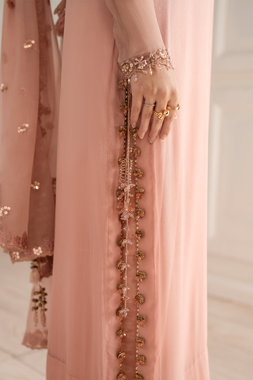 UE-479 Embroidered Chiffon