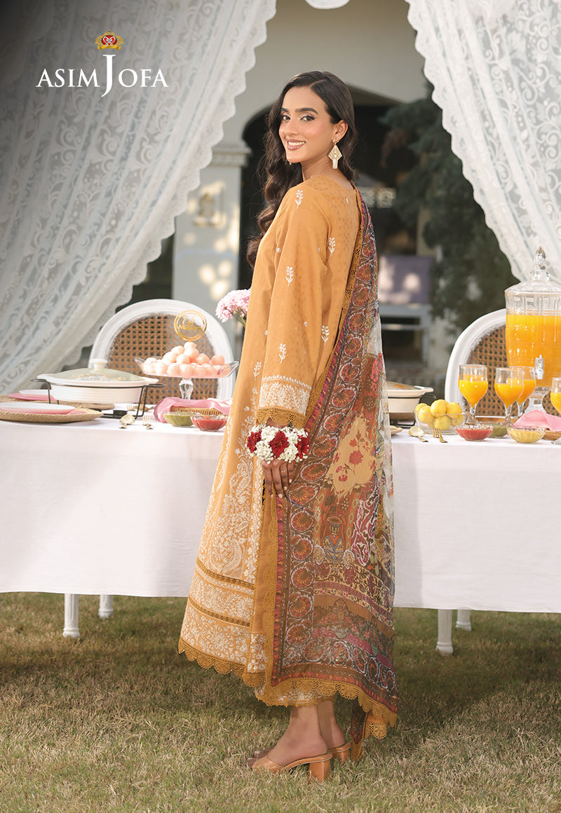 AJUBU-04 Embroidered Jacquard 3 Pcs