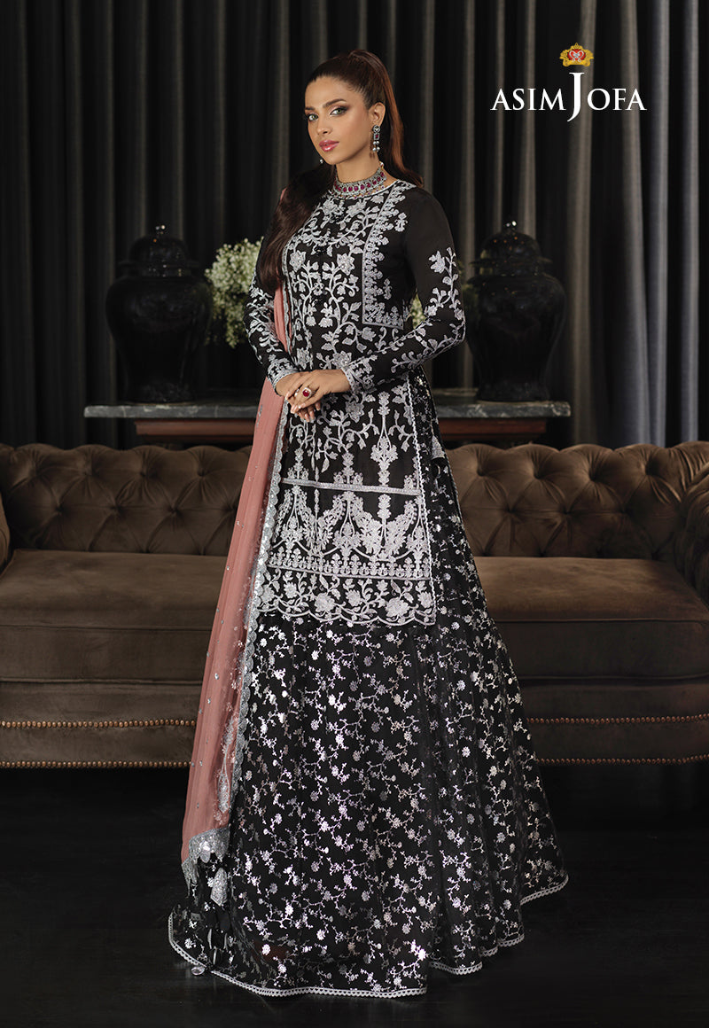 AJN-11 EMBROIDERED SILK 3 PCS