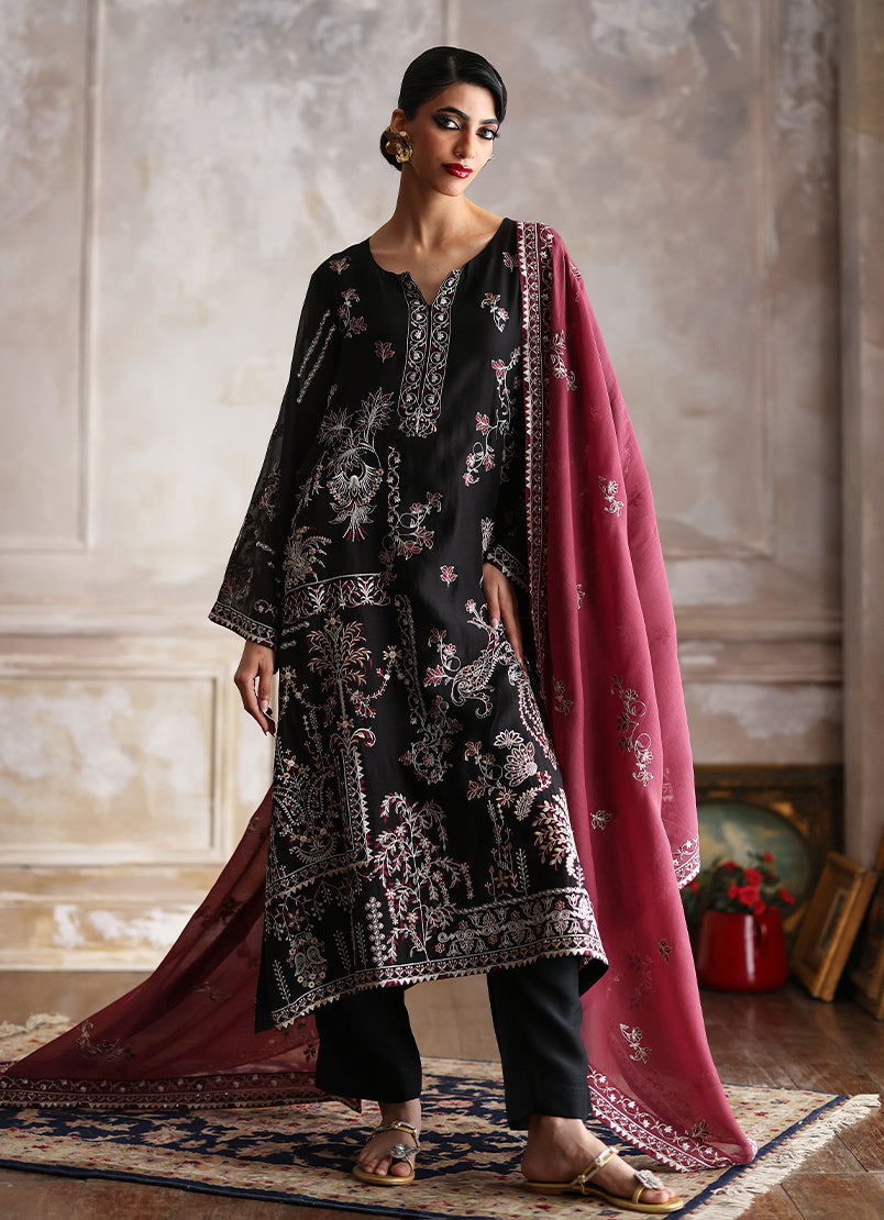 3 PC Embroidered Suit13266501201040