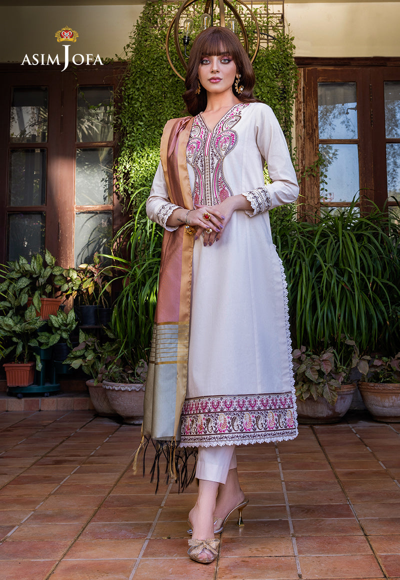 AJPE-39 EMBROIDERED CAMBRIC 2 PCS