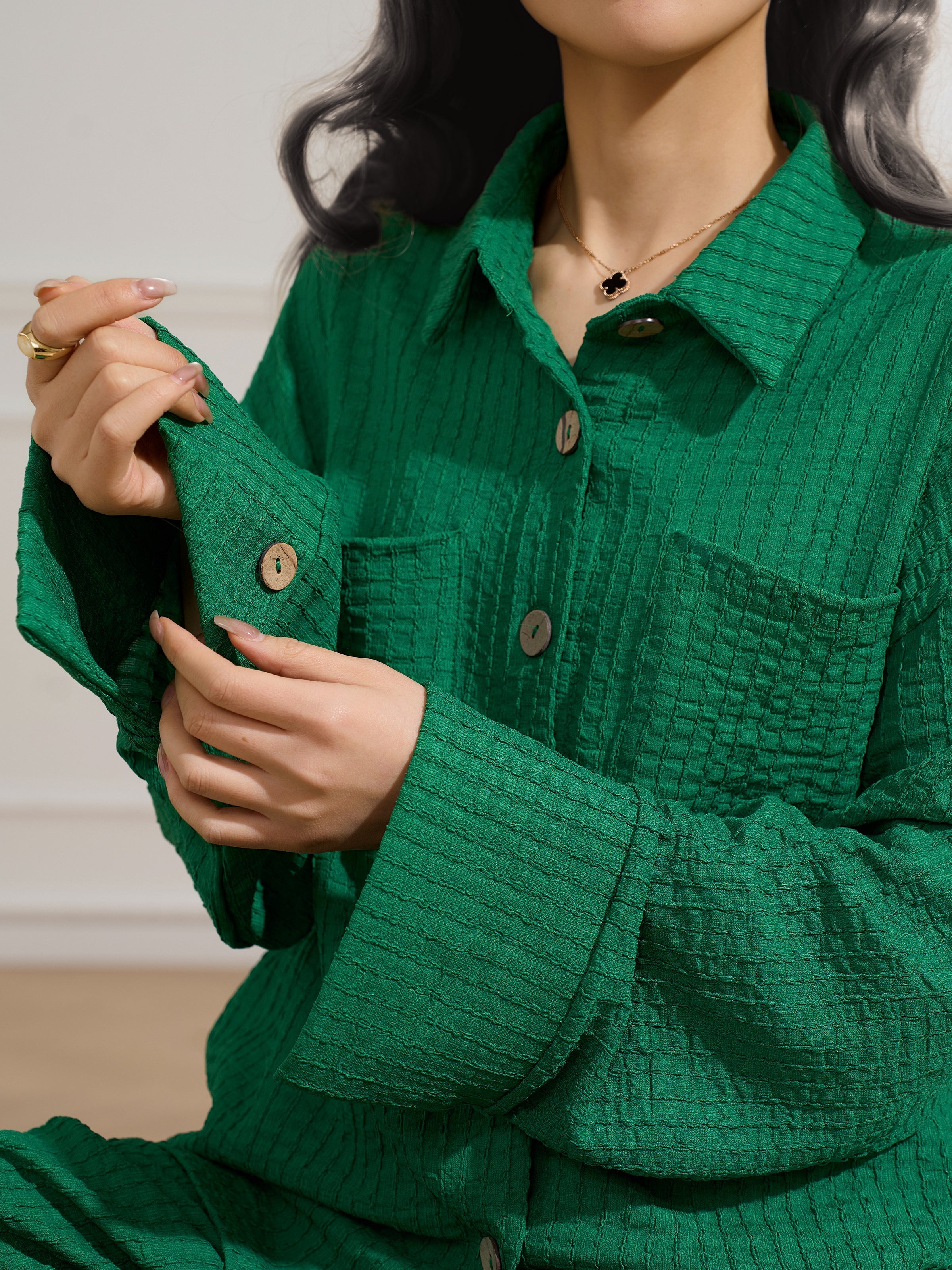Ravello Emerald Two Piece Suit Dark